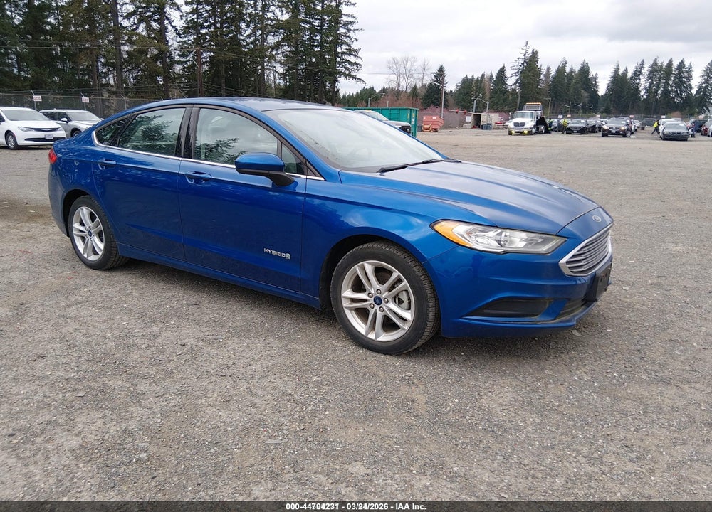 2018 FORD FUSION HYBRID S VIN: 3FA6P0UU5JR122671
