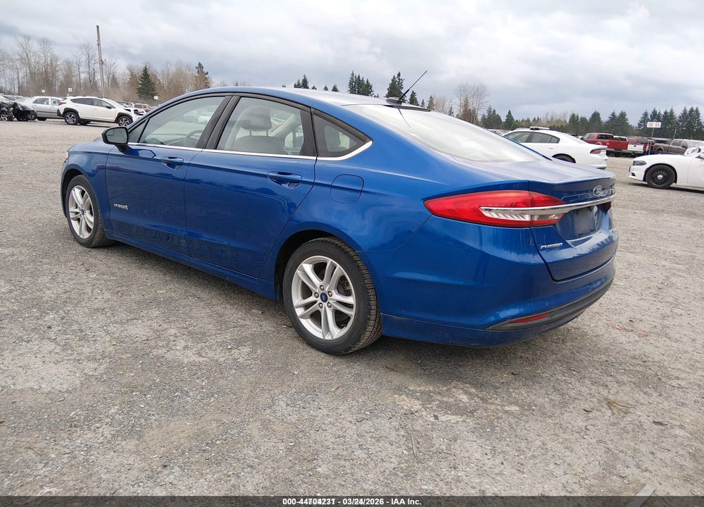 2018 FORD FUSION HYBRID S VIN: 3FA6P0UU5JR122671
