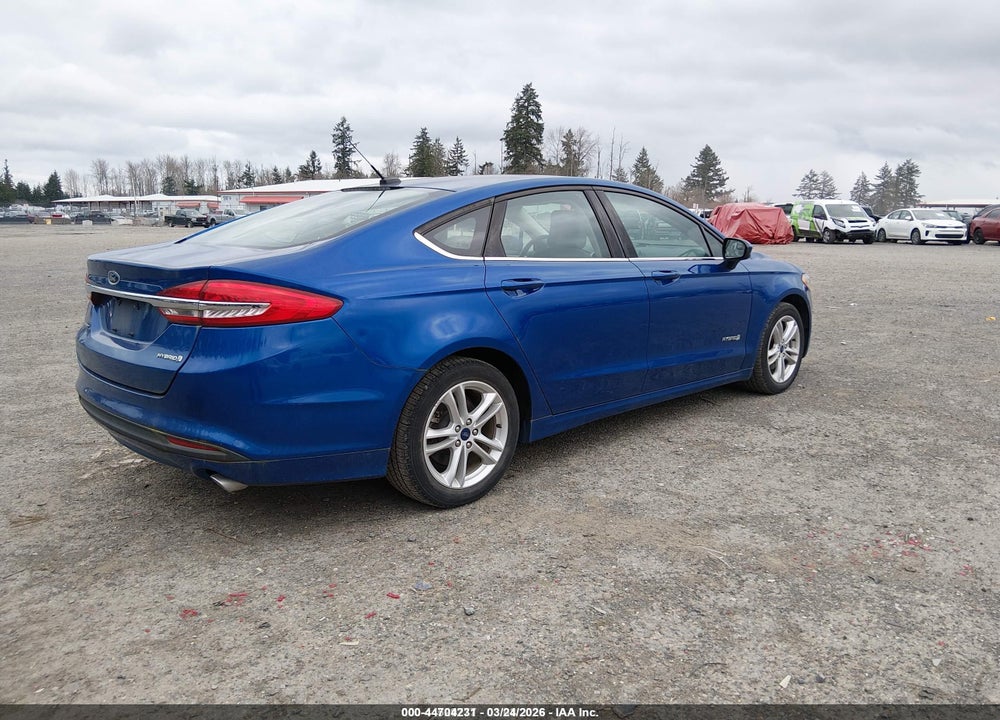 2018 FORD FUSION HYBRID S VIN: 3FA6P0UU5JR122671