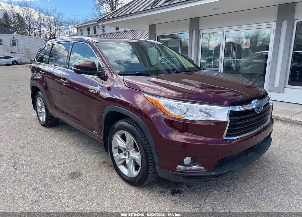 2016 TOYOTA HIGHLANDER HYBRID VIN: 5TDDCRFH8GS019865