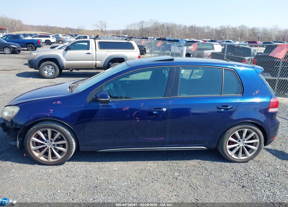 2011 VOLKSWAGEN GTI 4-DOOR VIN: WVWHV7AJ6BW038997