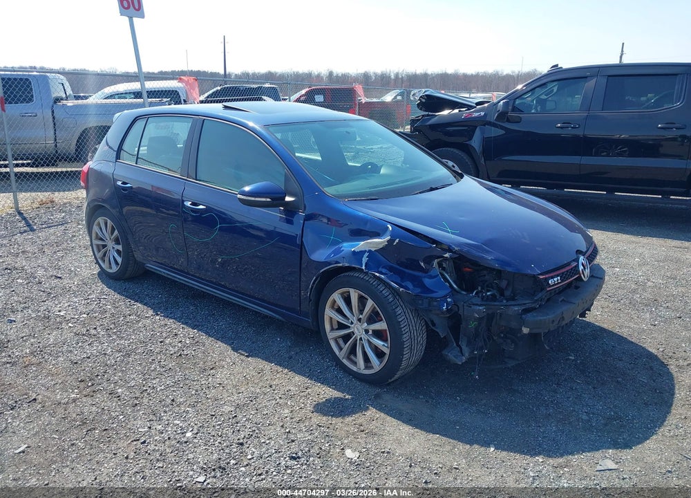 2011 VOLKSWAGEN GTI 4-DOOR VIN: WVWHV7AJ6BW038997