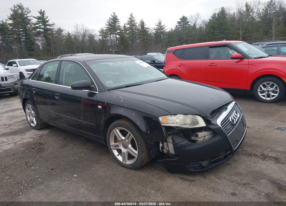 2007 AUDI A4 2.0T VIN: WAUDF78E47A117770