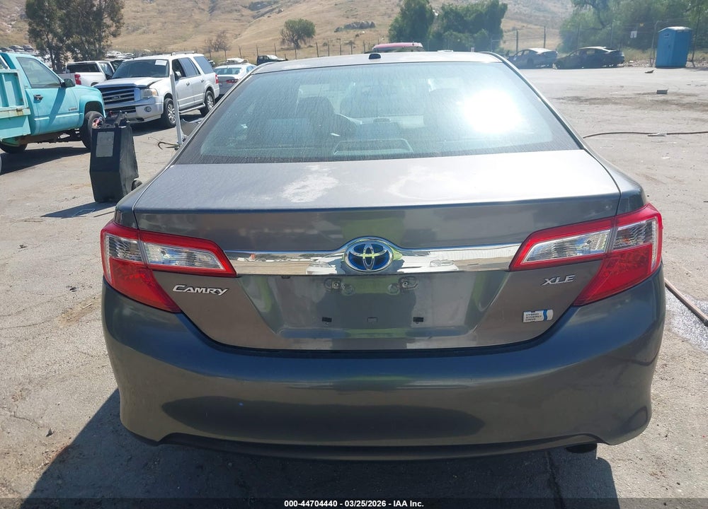 2014 TOYOTA CAMRY HYBRID XLE VIN: 4T1BD1FK0EU136247