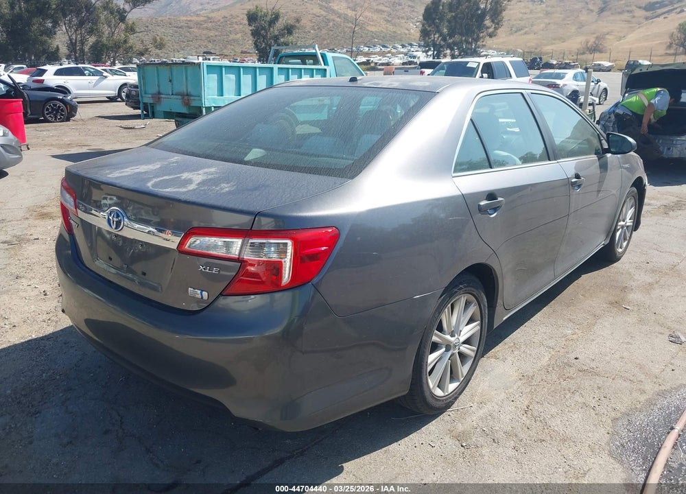 2014 TOYOTA CAMRY HYBRID XLE VIN: 4T1BD1FK0EU136247