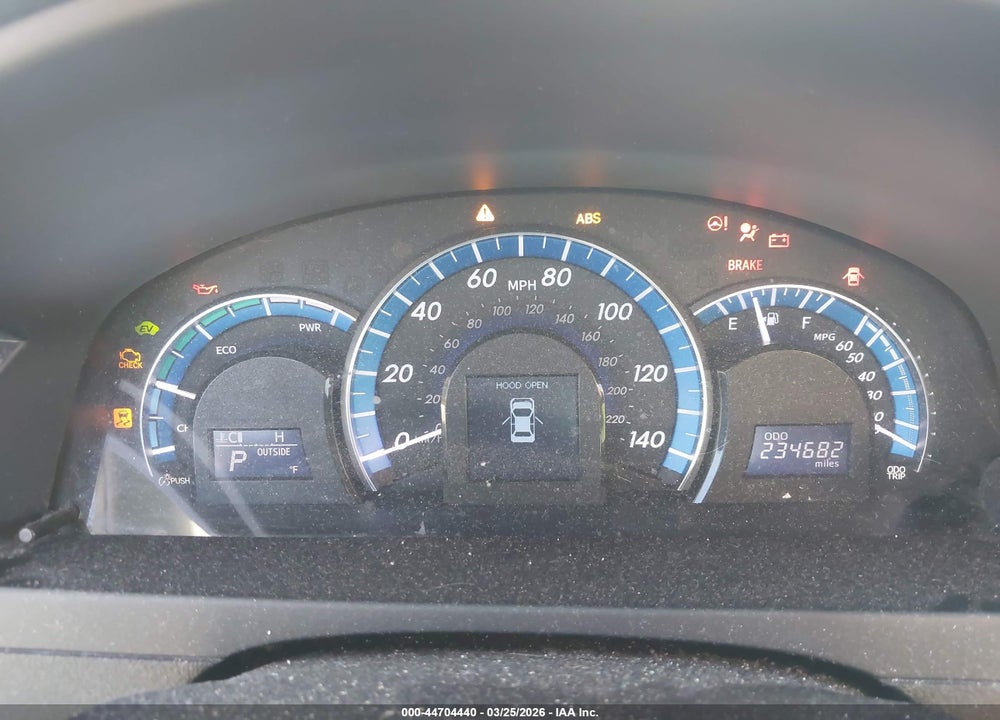 2014 TOYOTA CAMRY HYBRID XLE VIN: 4T1BD1FK0EU136247