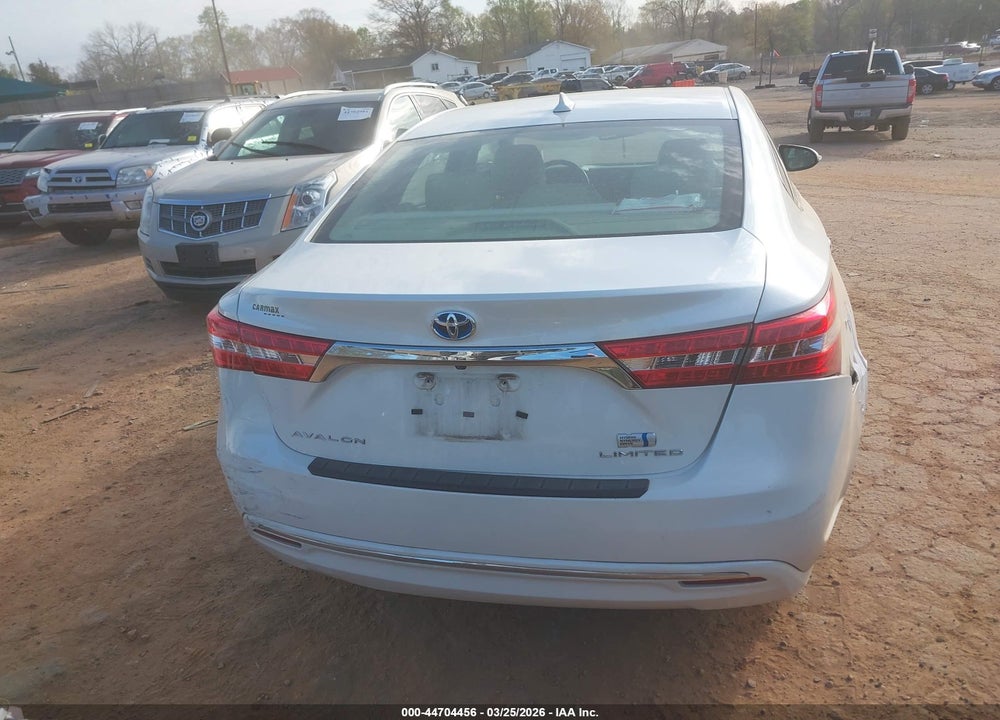 2014 TOYOTA AVALON HYBRID LIMITED VIN: 4T1BD1EB8EU034079