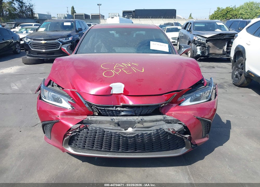 2022 LEXUS ES 300H F SPORT VIN: 58AGA1C18NU015761