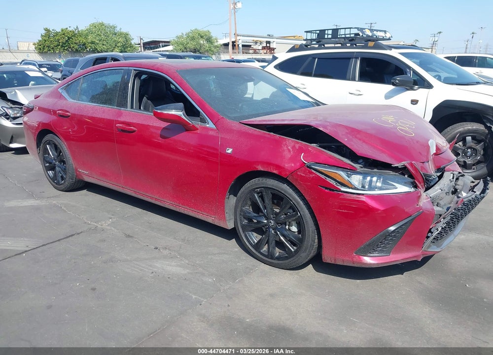 2022 LEXUS ES 300H F SPORT VIN: 58AGA1C18NU015761