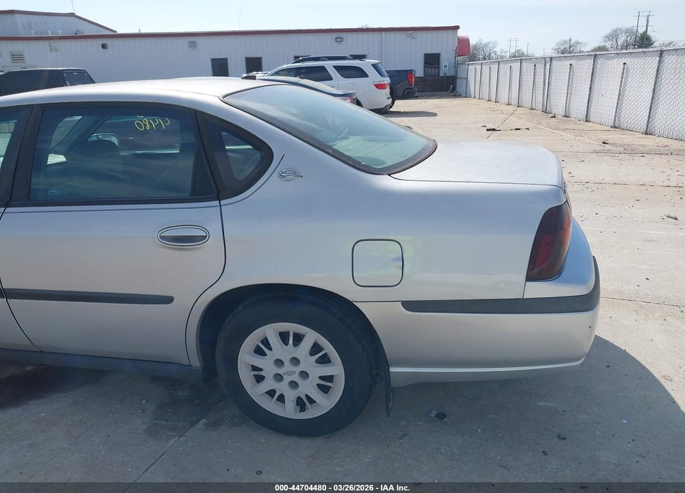 2003 CHEVROLET IMPALA VIN: 2G1WF52E439100071