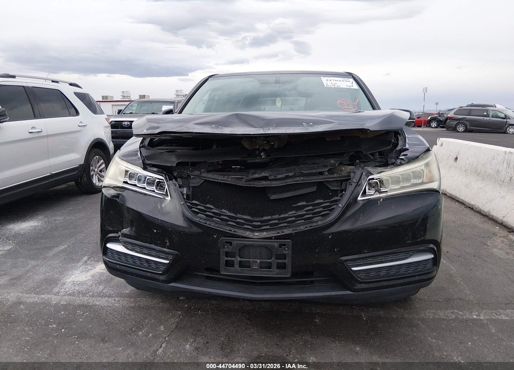 2015 ACURA MDX VIN: 5FRYD3H25FB001457