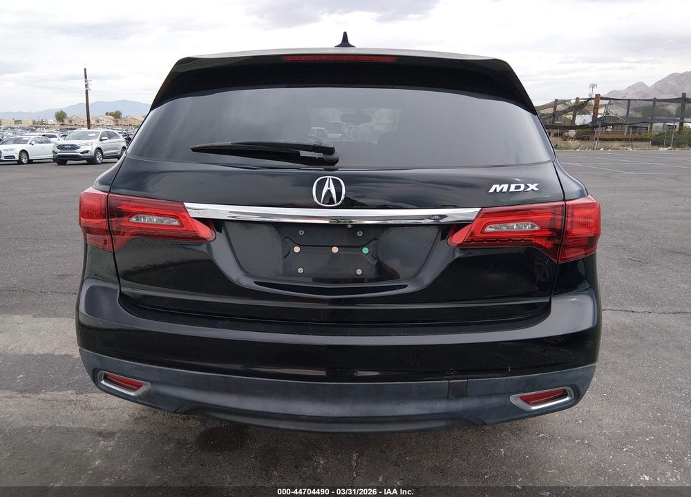 2015 ACURA MDX VIN: 5FRYD3H25FB001457
