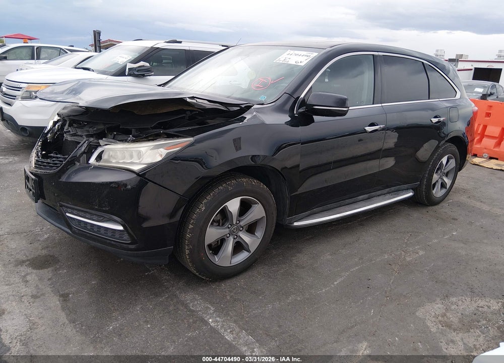 2015 ACURA MDX VIN: 5FRYD3H25FB001457