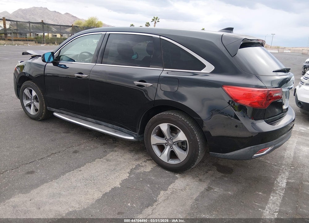 2015 ACURA MDX VIN: 5FRYD3H25FB001457