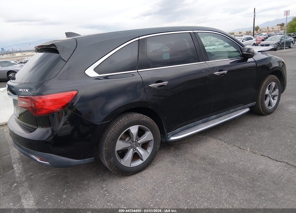 2015 ACURA MDX VIN: 5FRYD3H25FB001457