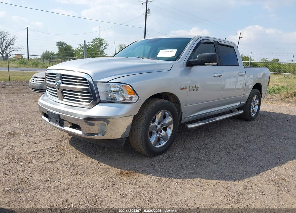 2013 RAM 1500 BIG HORN VIN: 1C6RR6LT2DS707544