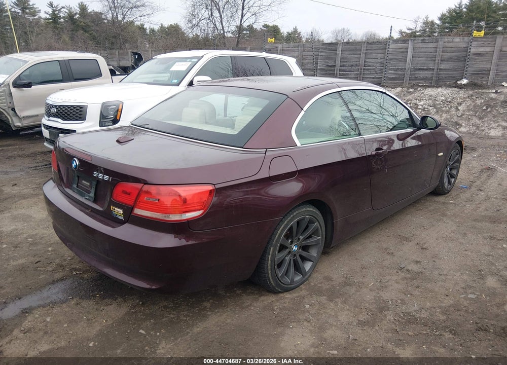 2008 BMW 328 I SULEV VIN: WBAWR33578P151832