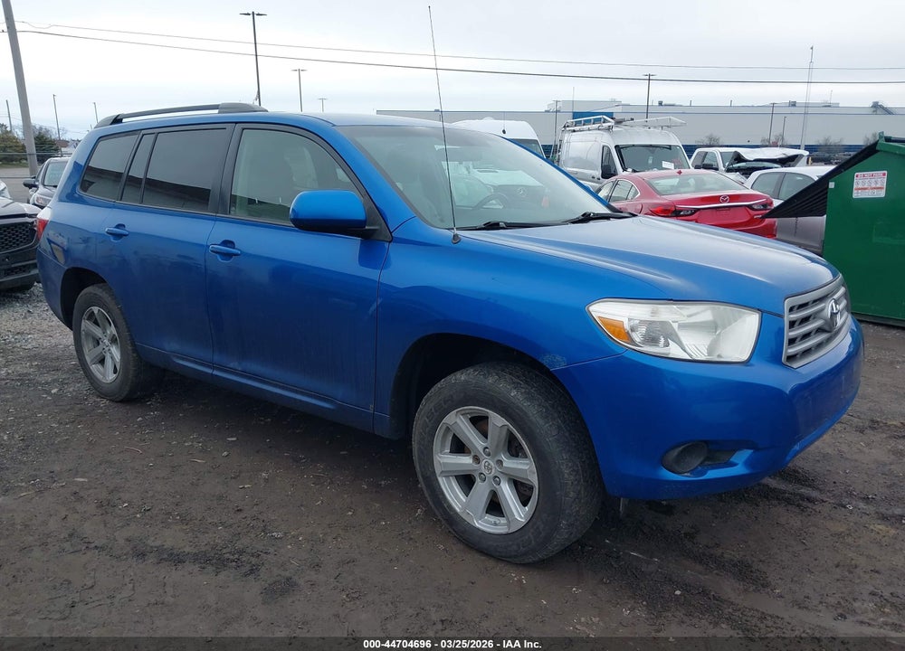 2008 TOYOTA HIGHLANDER VIN: JTEES41A582006547