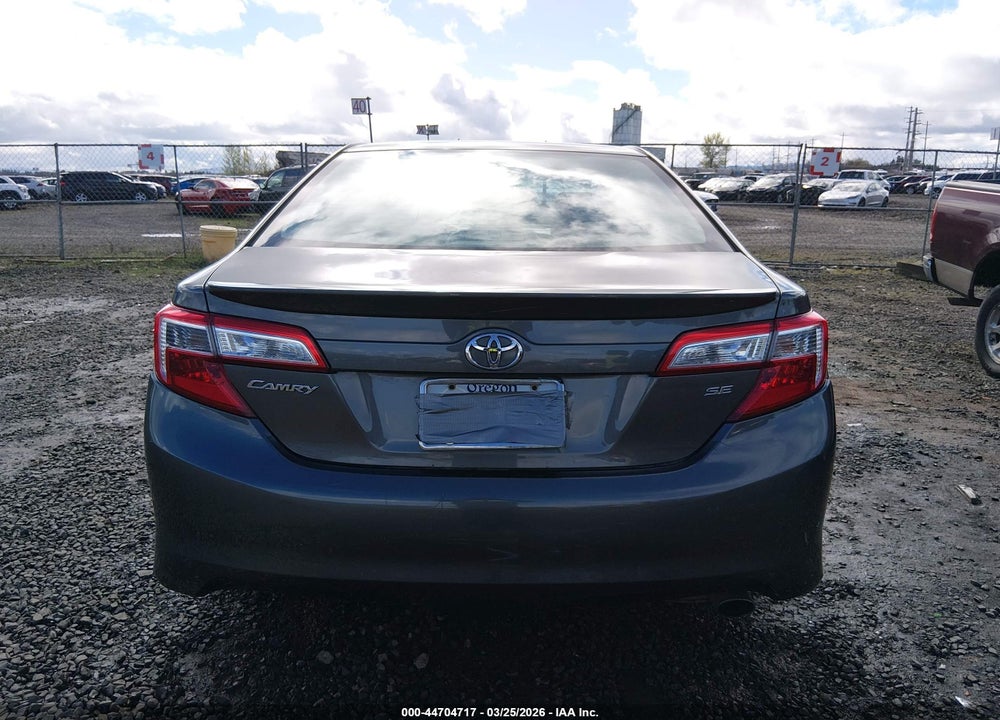 2012 TOYOTA CAMRY SE VIN: 4T1BF1FK0CU200164