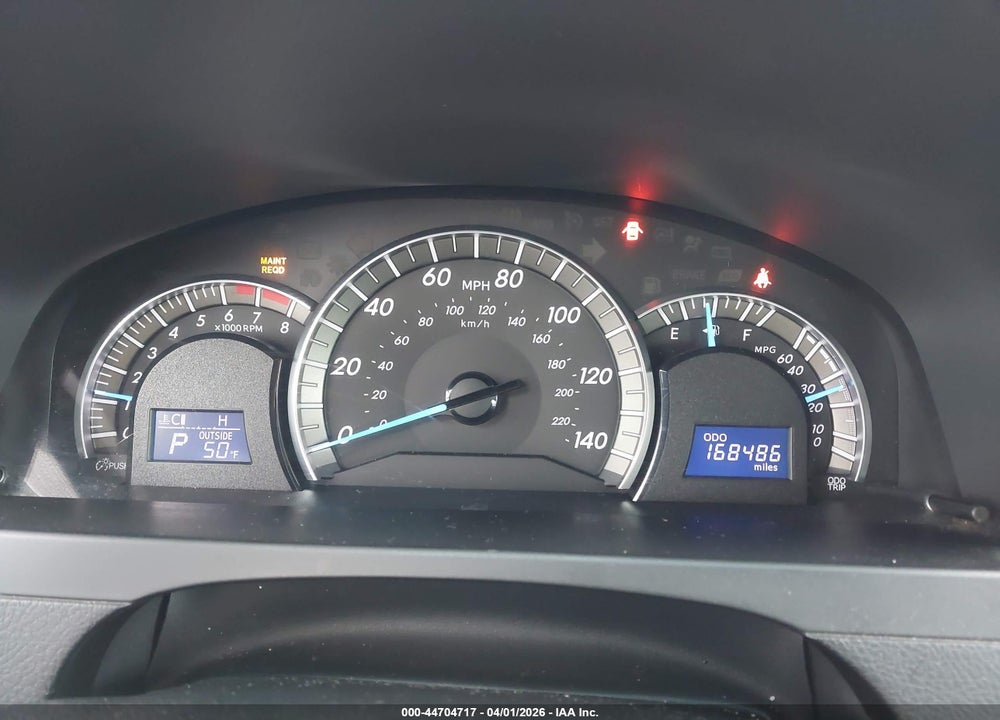 2012 TOYOTA CAMRY SE VIN: 4T1BF1FK0CU200164