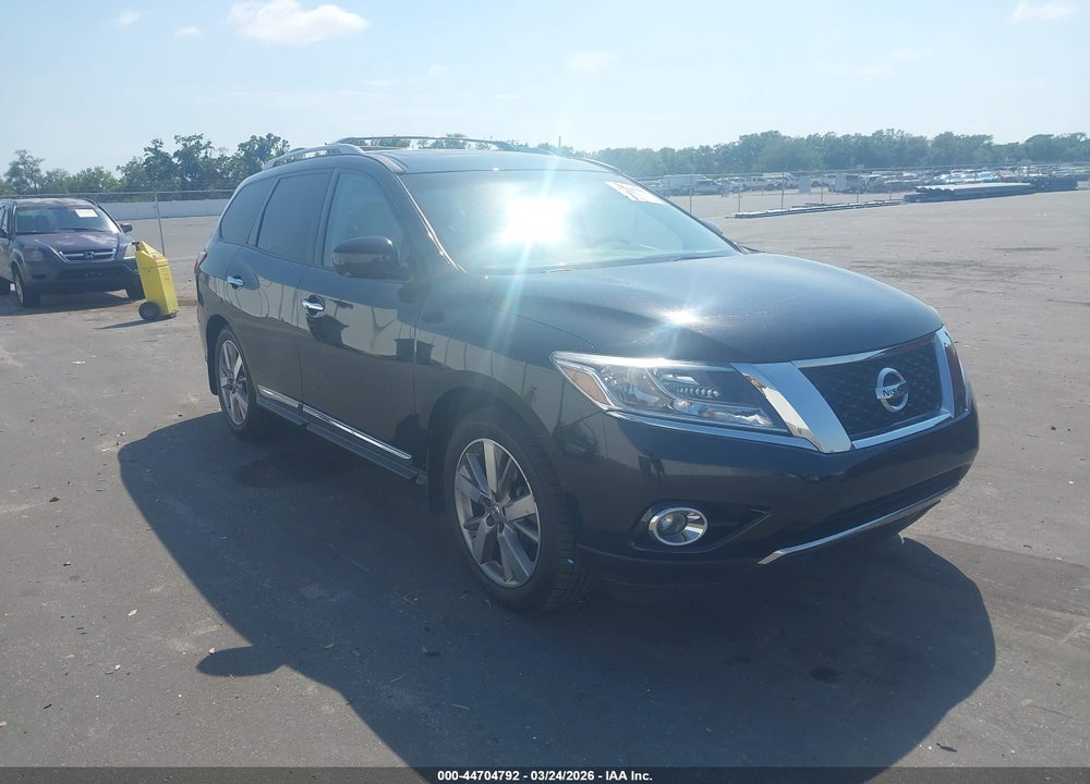 2013 NISSAN PATHFINDER PLATINUM VIN: 5N1AR2MM0DC669985
