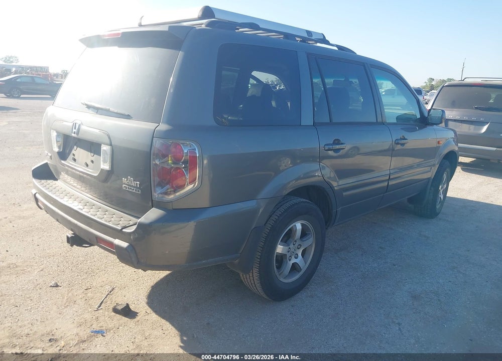 2007 HONDA PILOT EX-L VIN: 5FNYF18517B006358