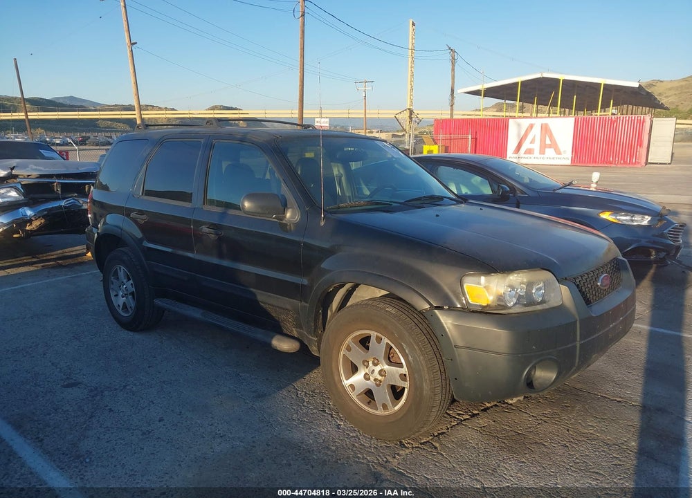 2005 FORD ESCAPE LIMITED VIN: 1FMYU04155KD75075