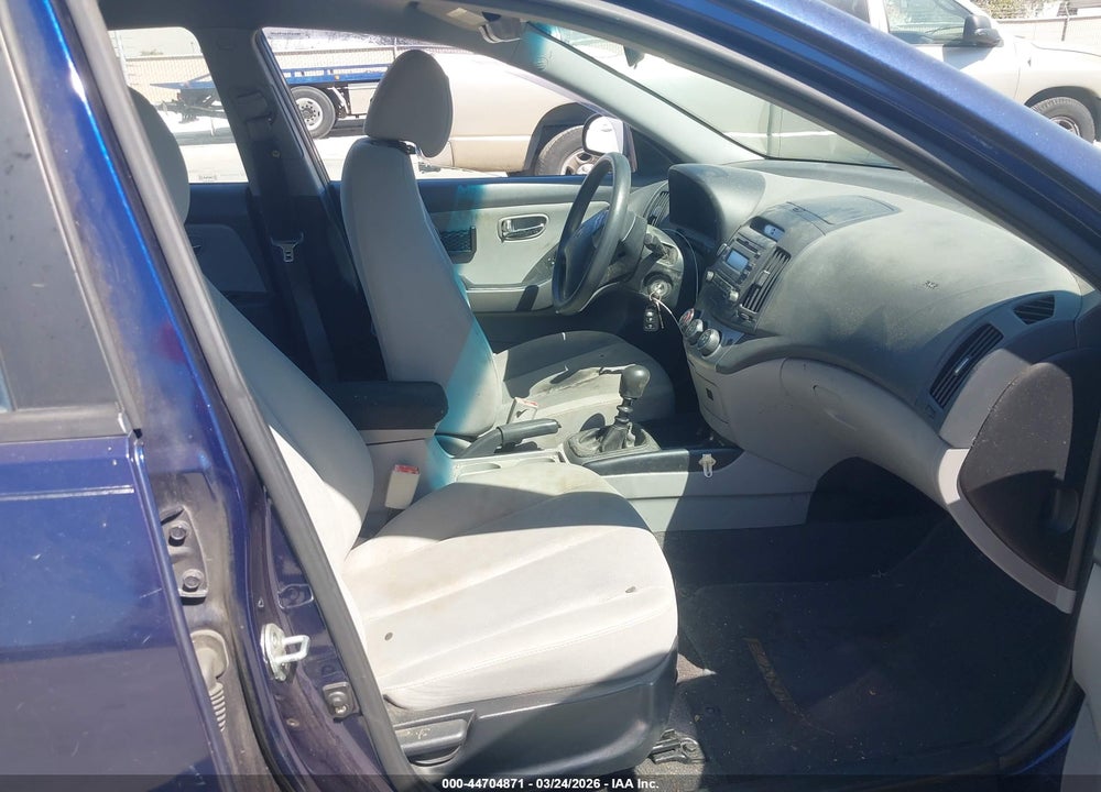 2010 HYUNDAI ELANTRA BLUE VIN: KMHDU4AD3AU112697