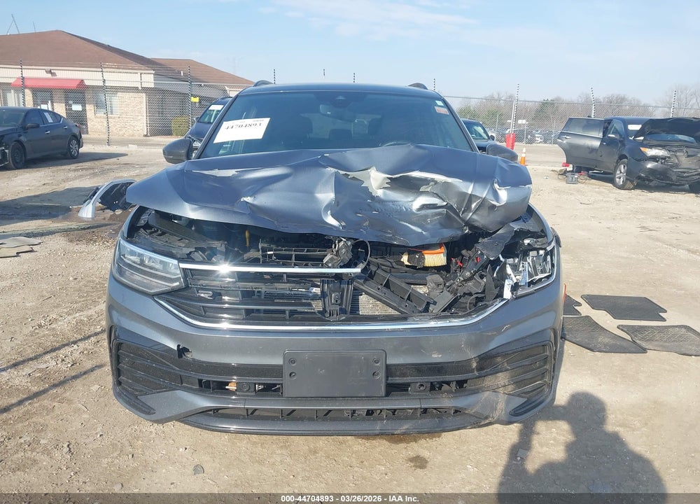 2022 VOLKSWAGEN TIGUAN 2.0T SE R-LINE BLACK VIN: 3VV8B7AX4NM129768