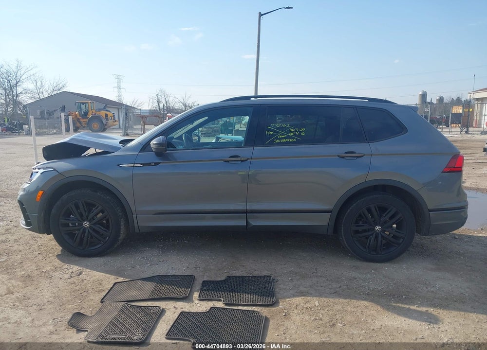 2022 VOLKSWAGEN TIGUAN 2.0T SE R-LINE BLACK VIN: 3VV8B7AX4NM129768