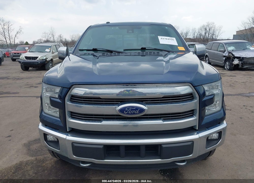 2016 FORD F-150 LARIAT VIN: 1FTEW1EG7GFA70005