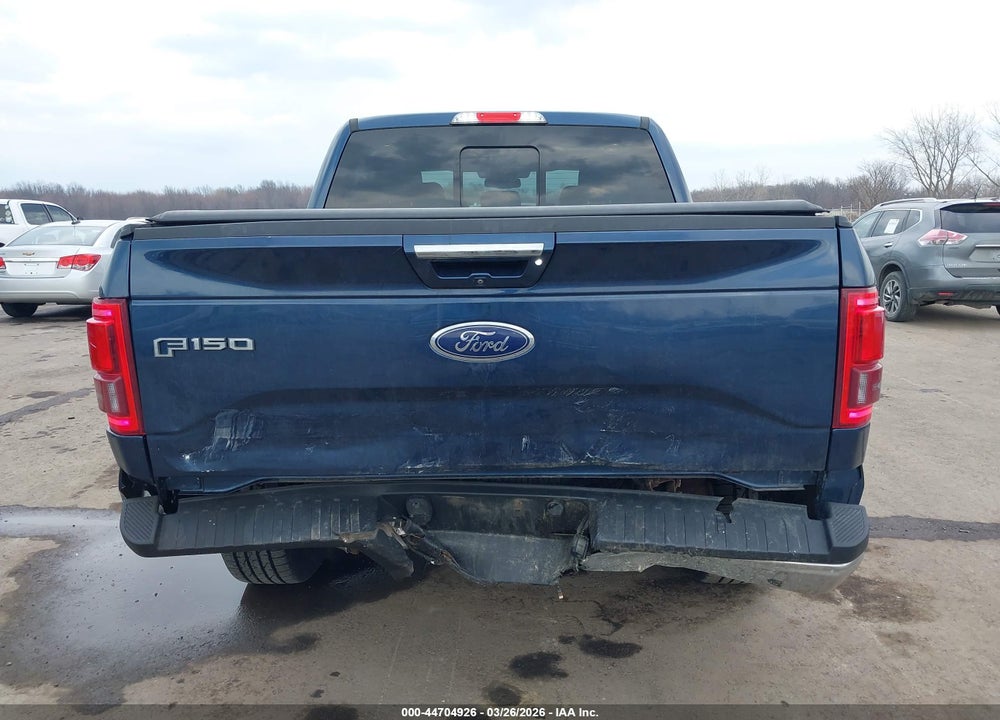 2016 FORD F-150 LARIAT VIN: 1FTEW1EG7GFA70005