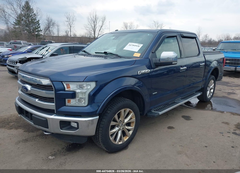 2016 FORD F-150 LARIAT VIN: 1FTEW1EG7GFA70005
