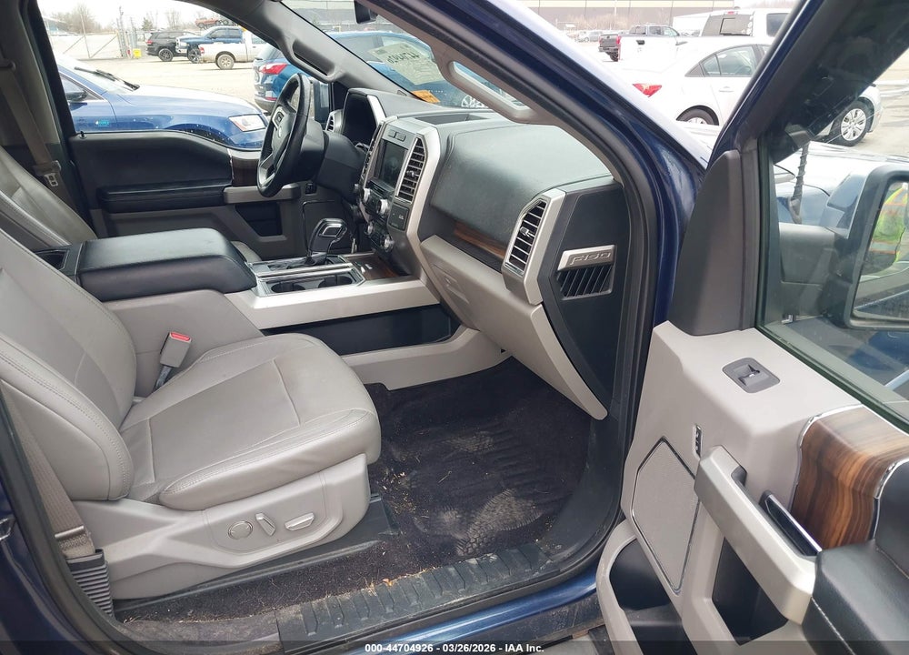 2016 FORD F-150 LARIAT VIN: 1FTEW1EG7GFA70005