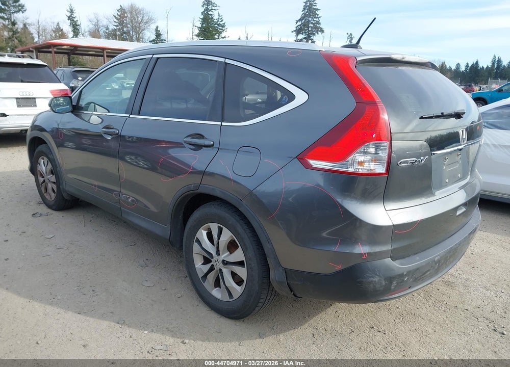 2013 HONDA CR-V EX-L VIN: 2HKRM4H76DH639674