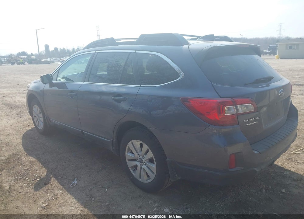 2016 SUBARU OUTBACK 2.5I PREMIUM VIN: 4S4BSAFC3G3325675