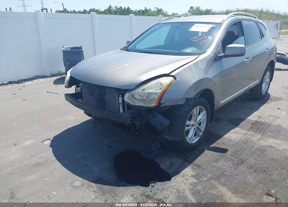 2012 NISSAN ROGUE SV VIN: JN8AS5MT9CW281320