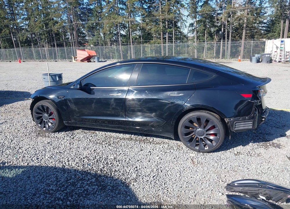 2023 TESLA MODEL 3 PERFORMANCE DUAL MOTOR ALL-WHEEL DRIVE VIN: 5YJ3E1EC4PF541961