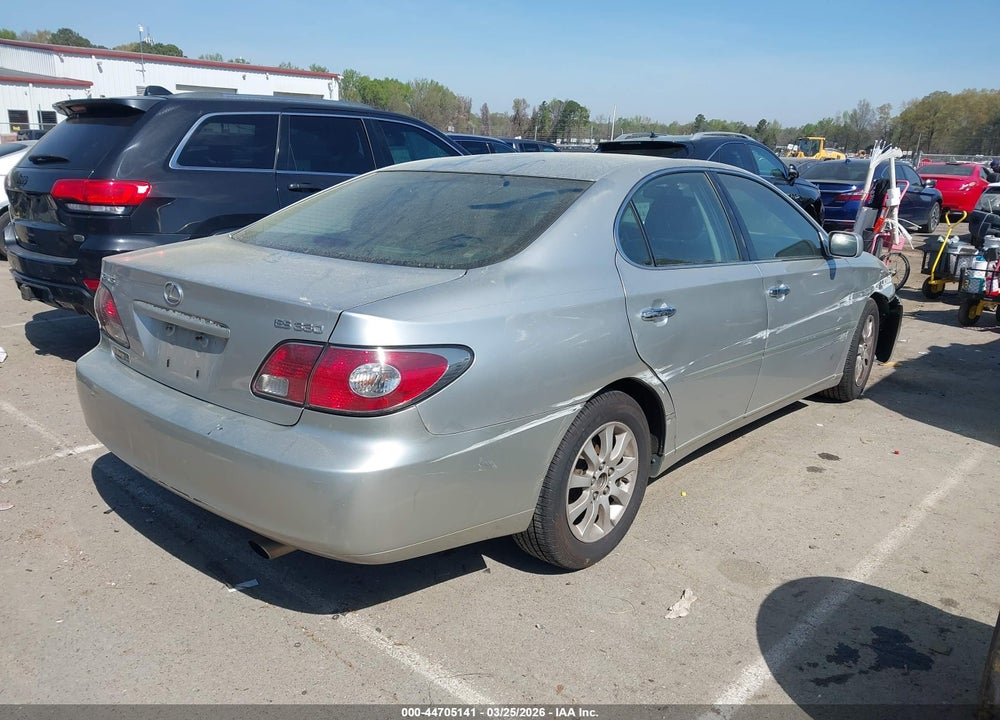 2004 LEXUS ES 330 VIN: JTHBA30G440023354