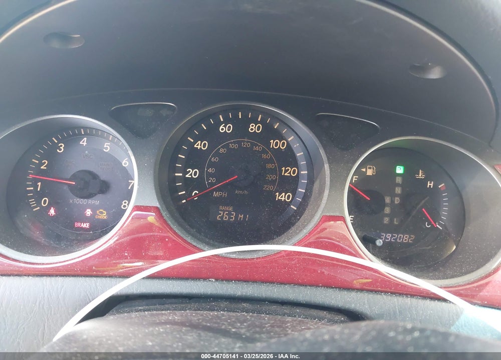 2004 LEXUS ES 330 VIN: JTHBA30G440023354
