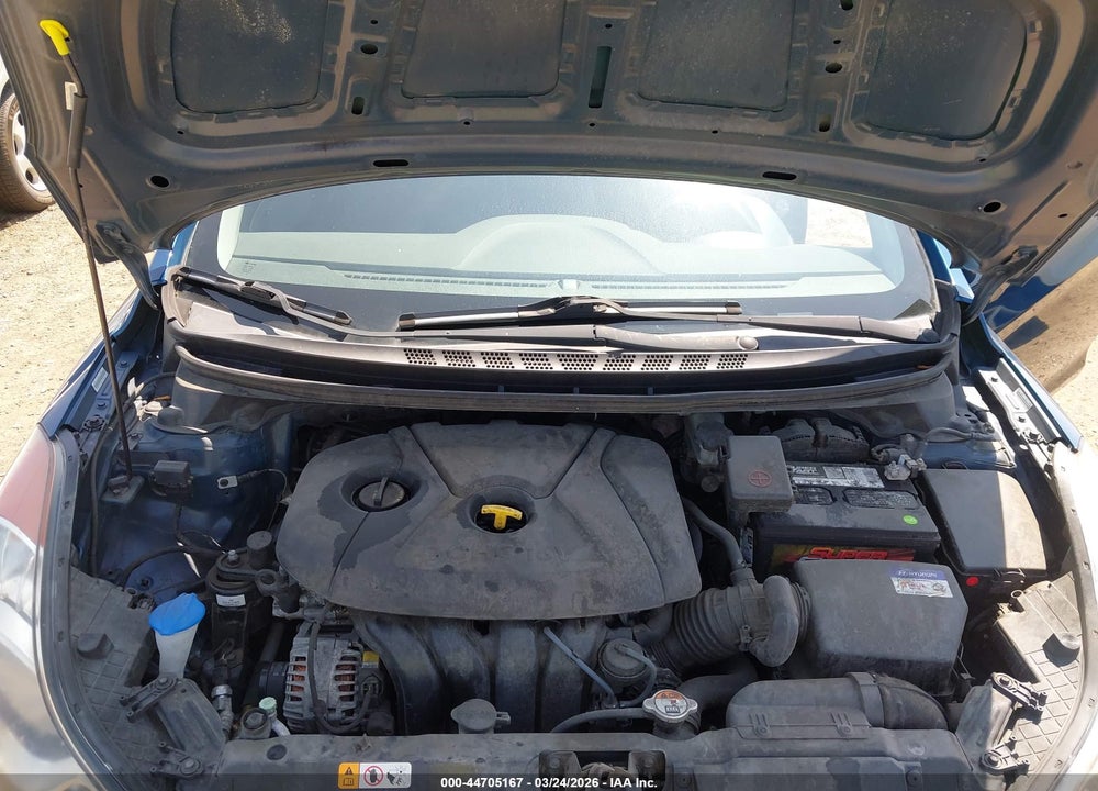 2013 HYUNDAI ELANTRA GLS VIN: KMHDH4AE9DU952954