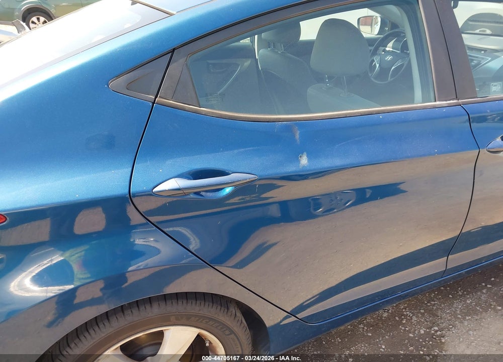 2013 HYUNDAI ELANTRA GLS VIN: KMHDH4AE9DU952954