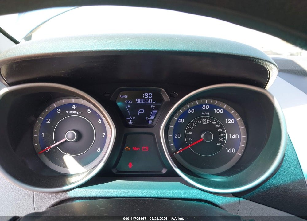 2013 HYUNDAI ELANTRA GLS VIN: KMHDH4AE9DU952954