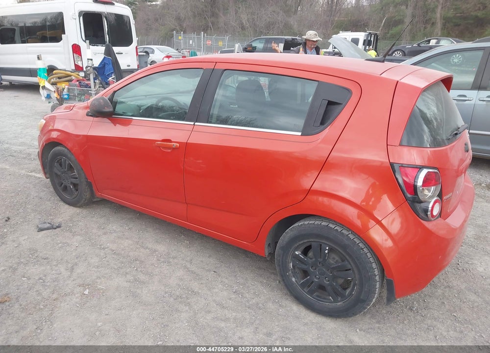 2012 CHEVROLET SONIC 2LT VIN: 1G1JC6SB7C4212767