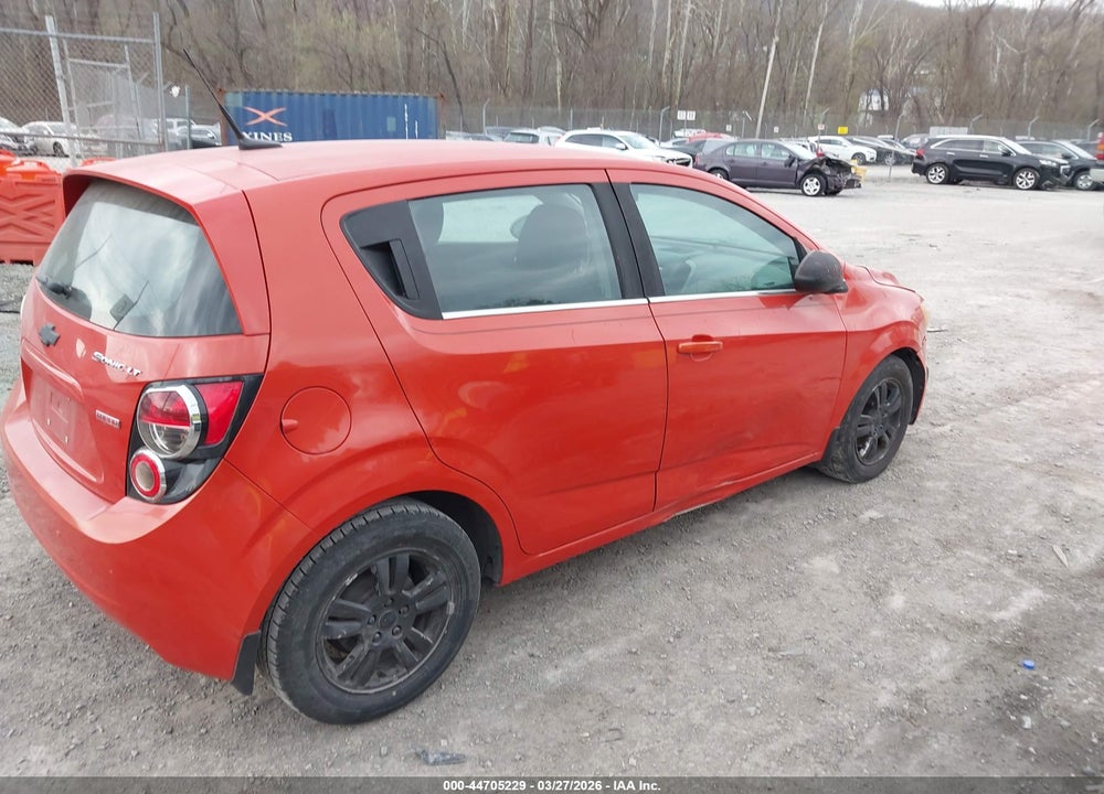 2012 CHEVROLET SONIC 2LT VIN: 1G1JC6SB7C4212767