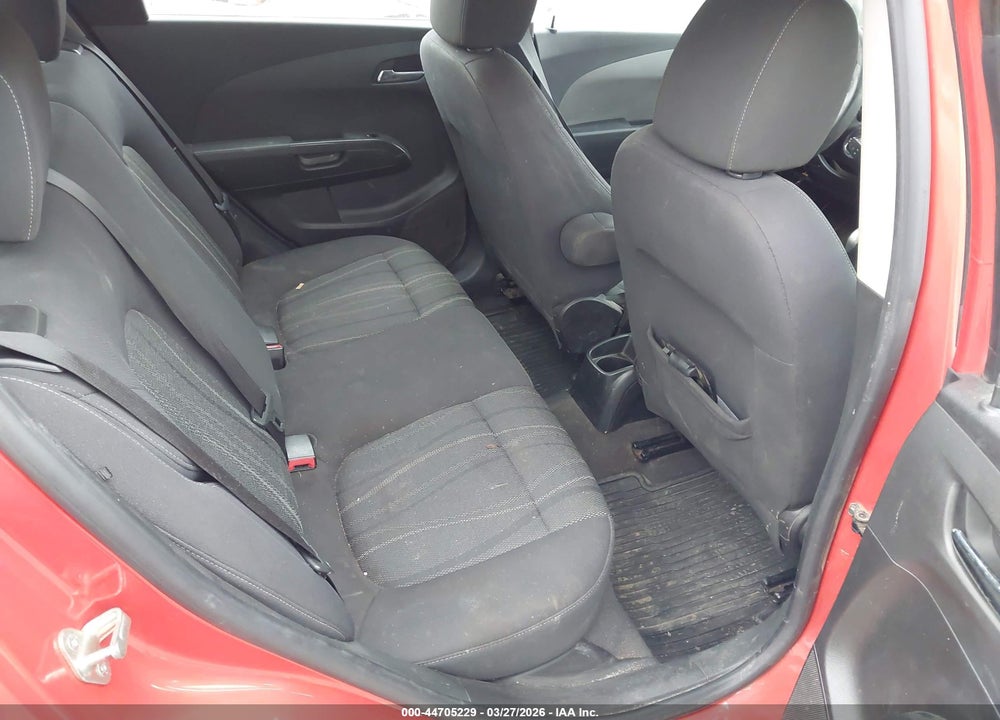 2012 CHEVROLET SONIC 2LT VIN: 1G1JC6SB7C4212767