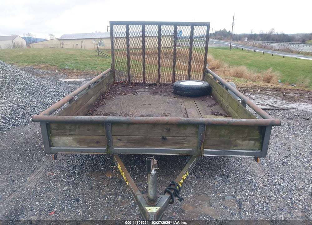 1999 BIG TEX TRAILER VIN: 4K8AX1016X1A40034