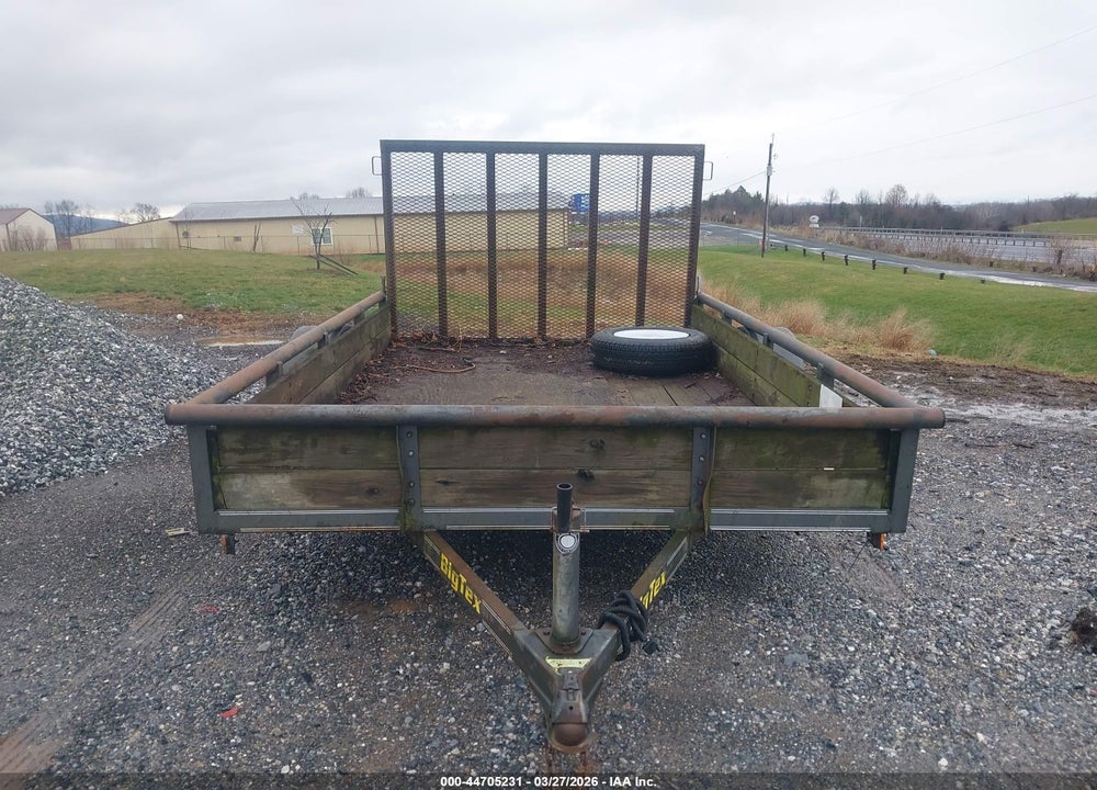 1999 BIG TEX TRAILER VIN: 4K8AX1016X1A40034