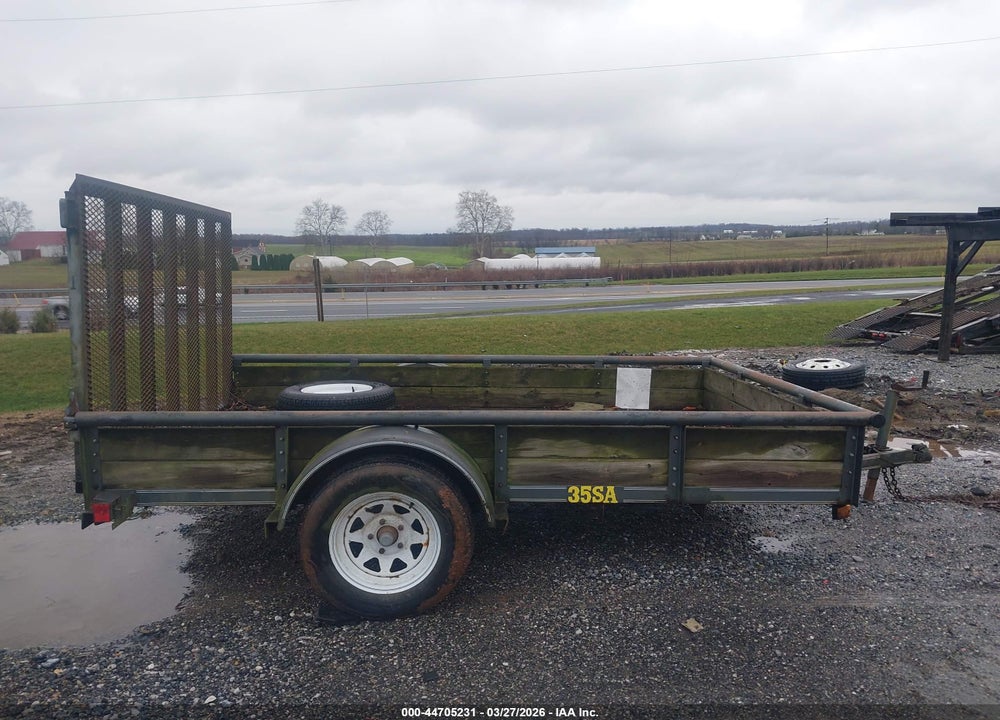 1999 BIG TEX TRAILER VIN: 4K8AX1016X1A40034