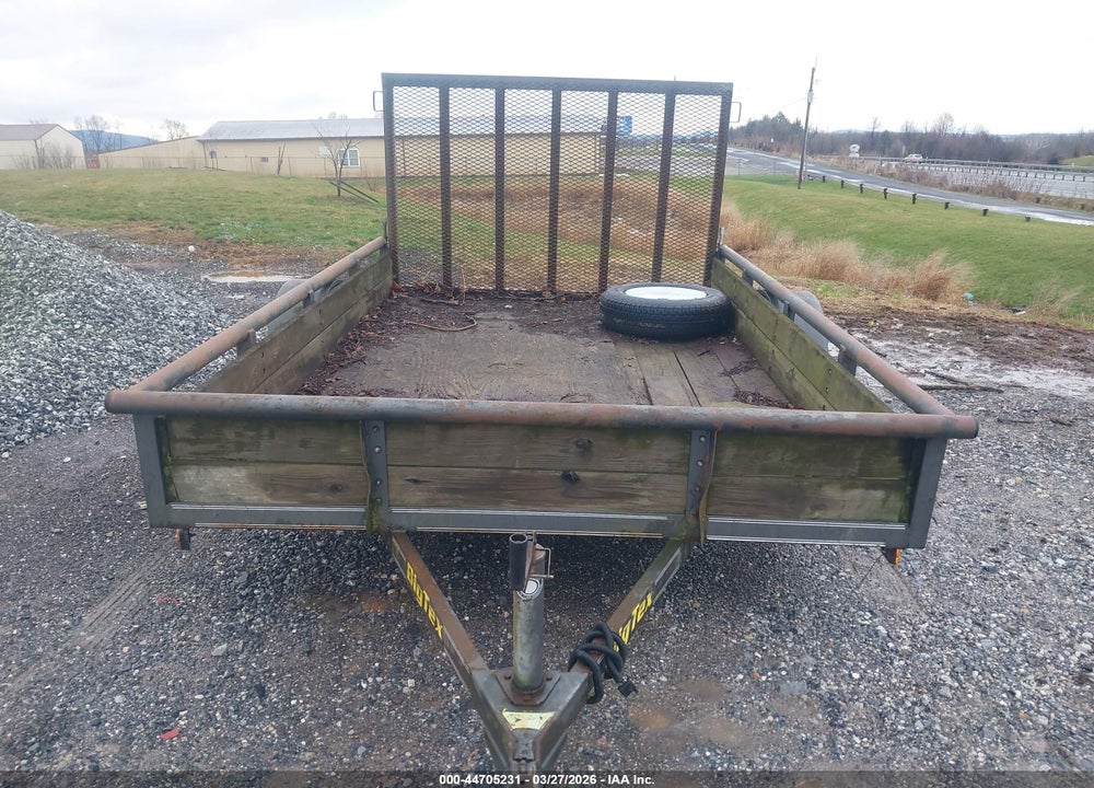 1999 BIG TEX TRAILER VIN: 4K8AX1016X1A40034